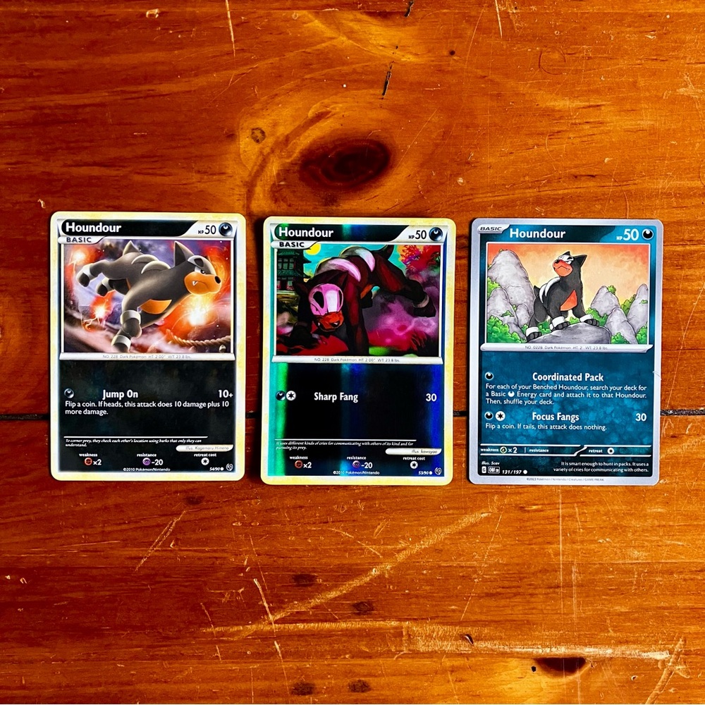 One Houndour Card!